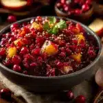 cranberry apple chutney - featured image