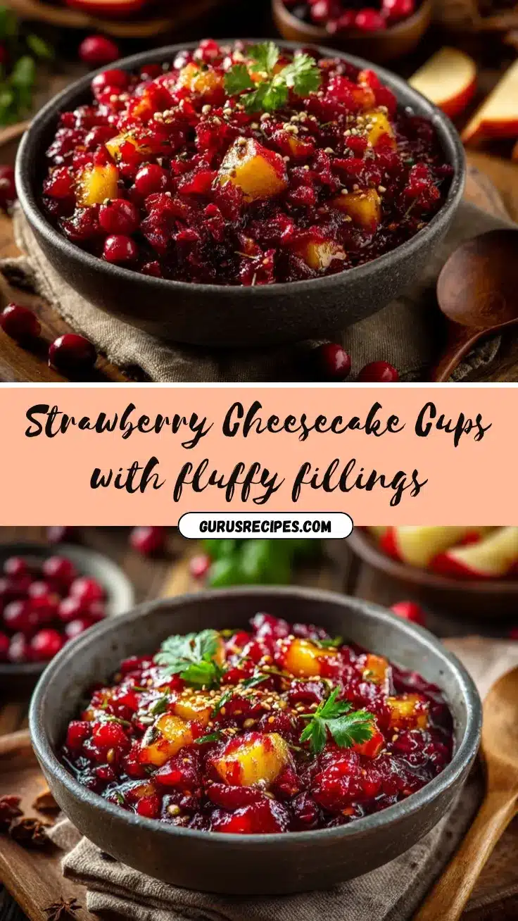 cranberry apple chutney recipe
