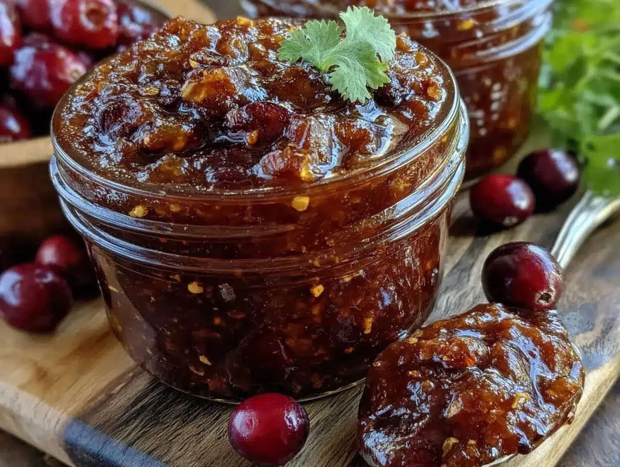 cranberry chipotle hot sauce preparation steps