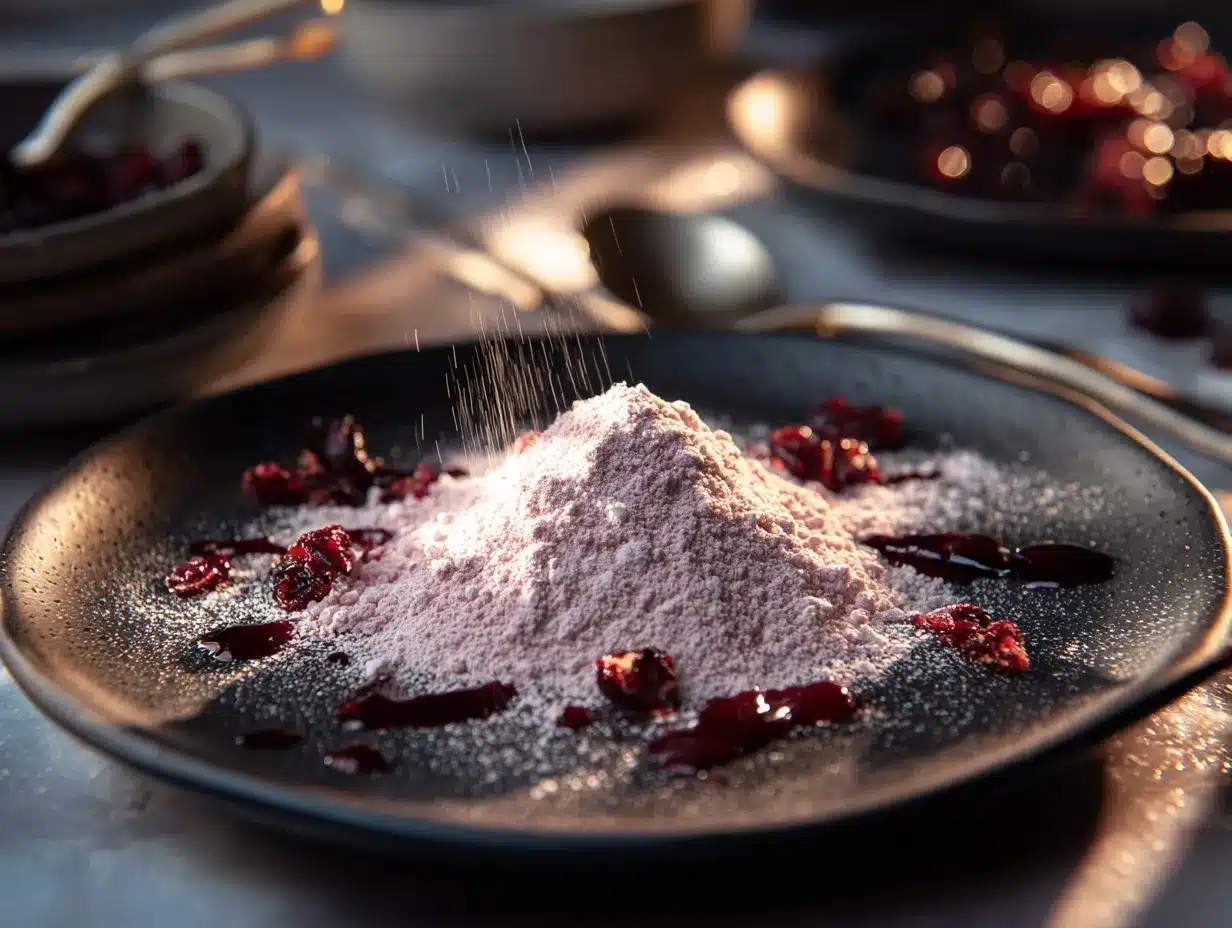 cranberry dust preparation steps