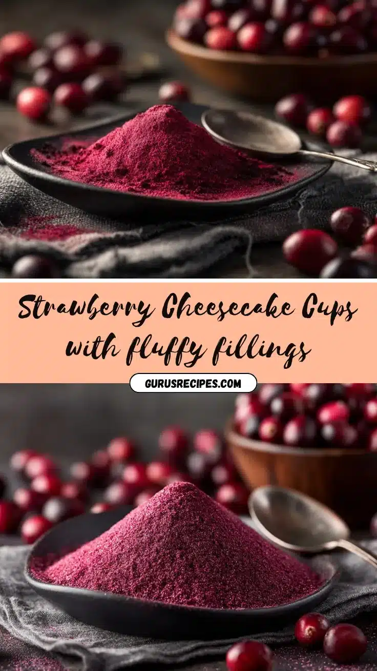 cranberry dust recipe