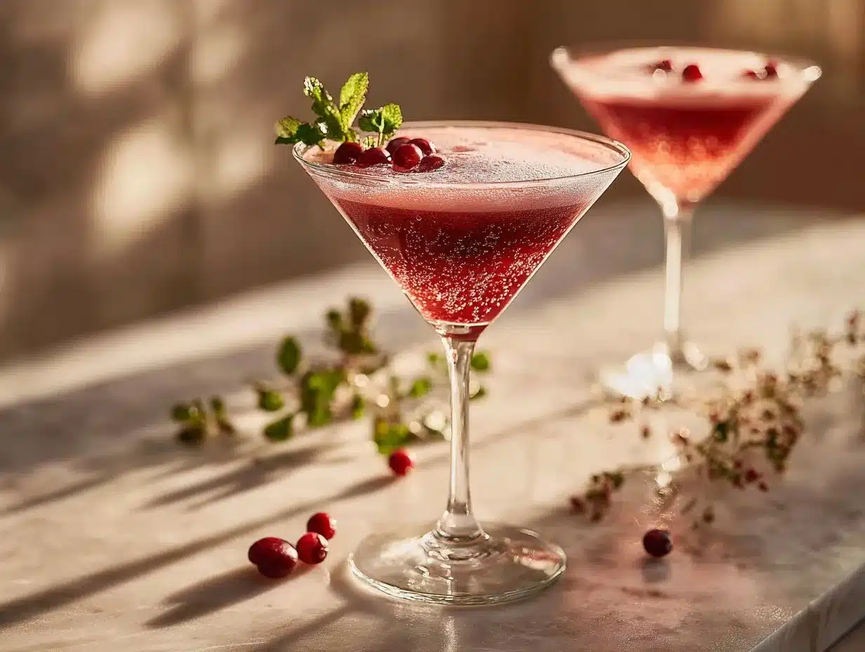 cranberry foam preparation steps