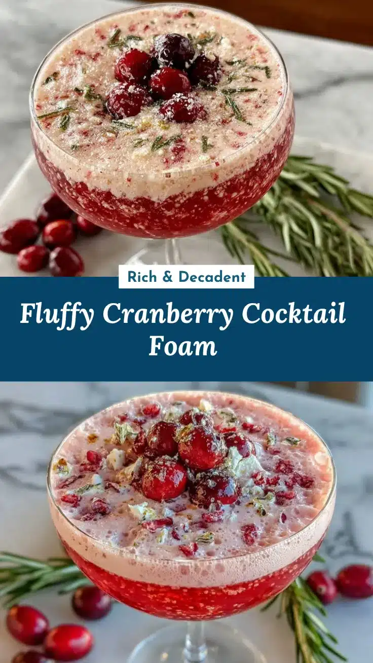 cranberry foam recipe
