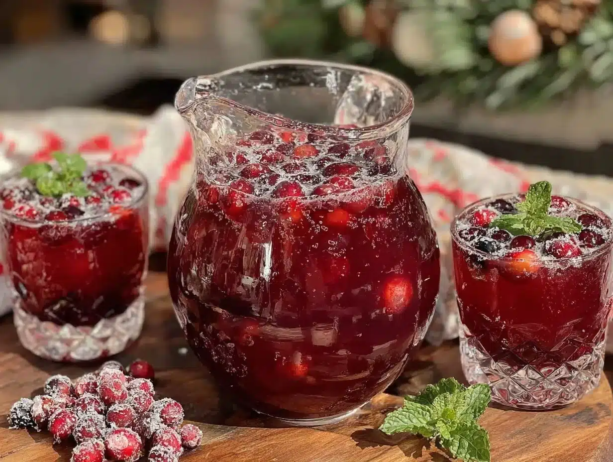 cranberry kvass preparation steps