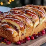 cranberry orange babka - featured image