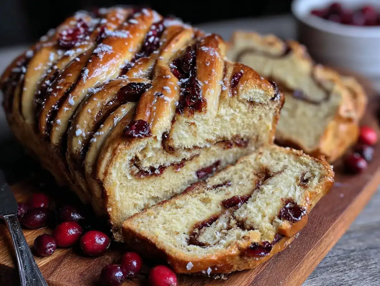 cranberry orange babka preparation steps