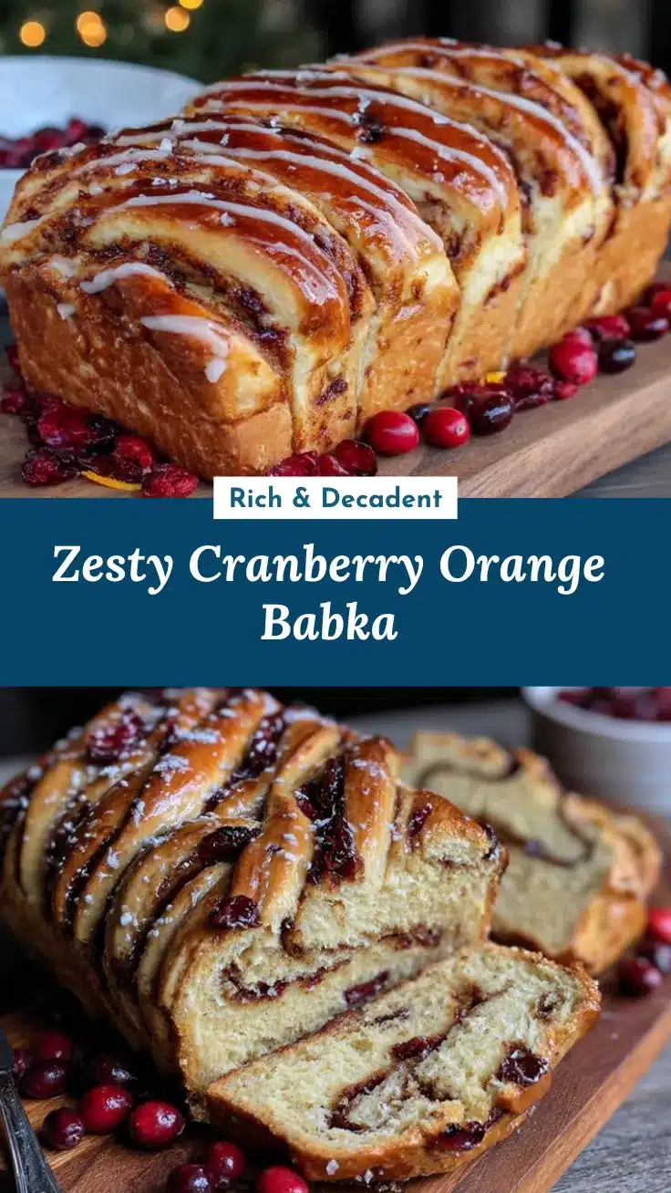 cranberry orange babka recipe