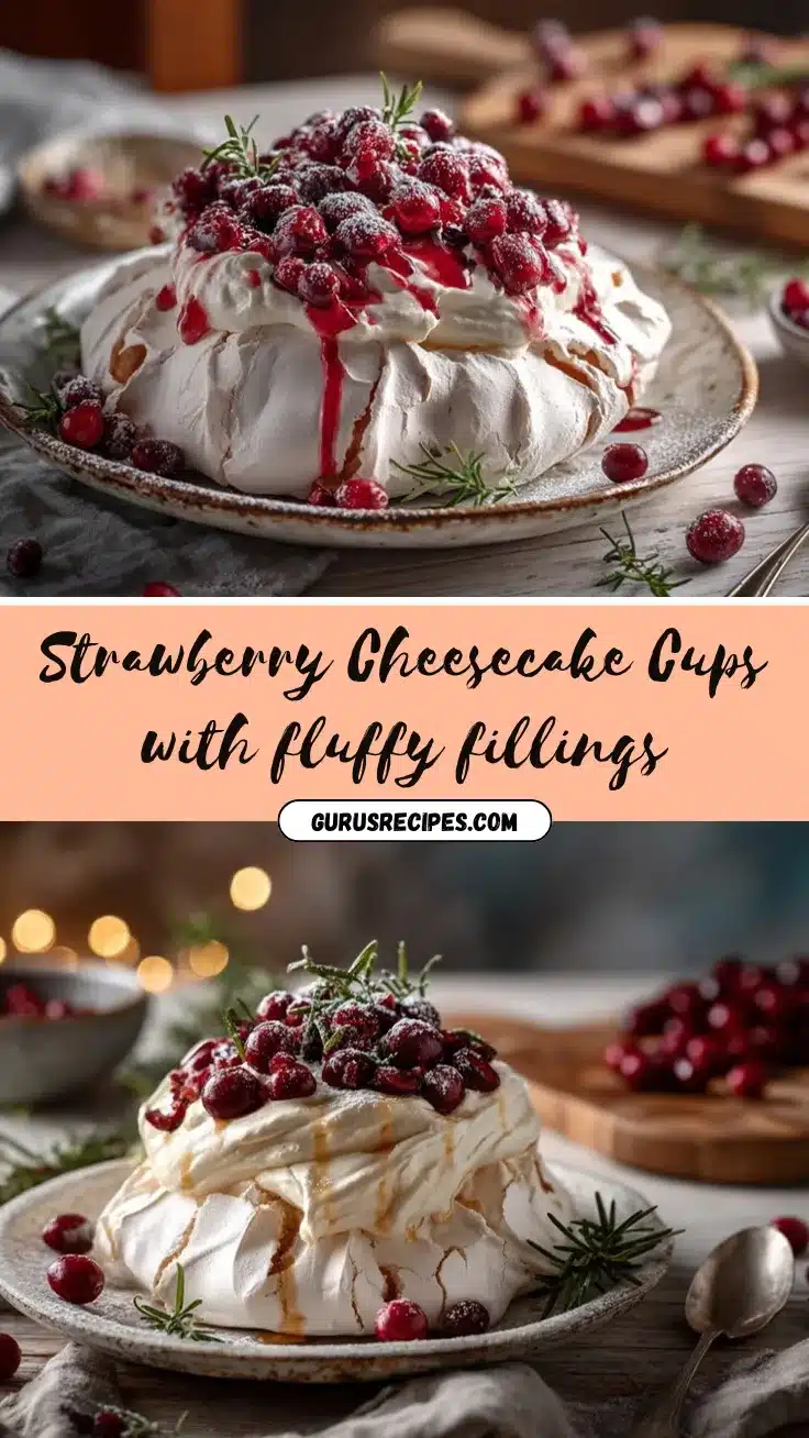 cranberry pavlova recipe