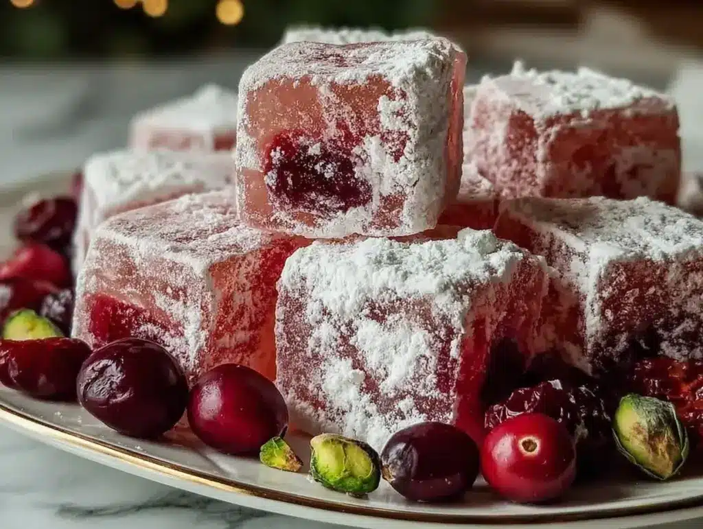 cranberry-rose Turkish delight - featured image