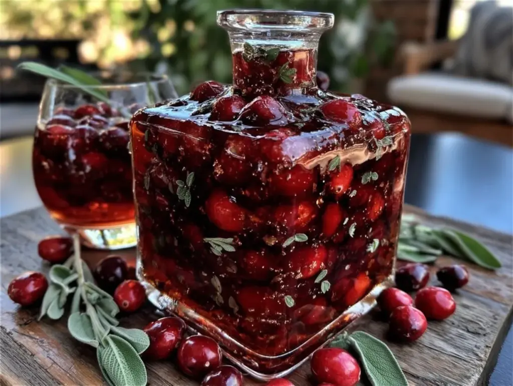 cranberry sage aquavit - featured image