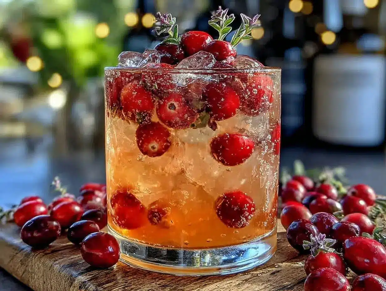 cranberry sage aquavit preparation steps
