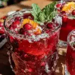 cranberry tepache - featured image