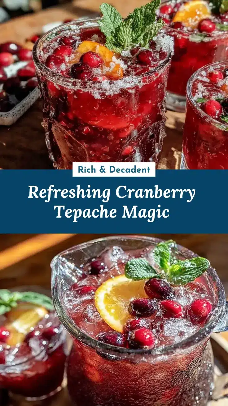 cranberry tepache recipe
