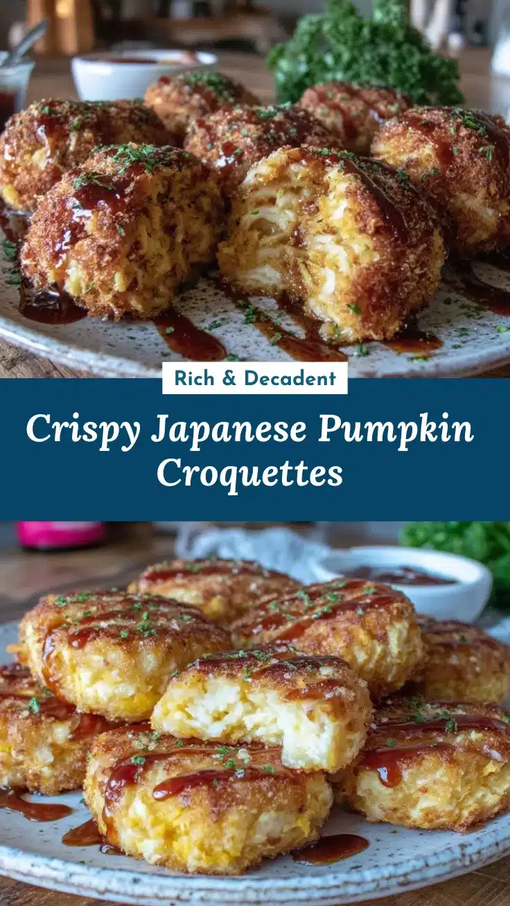 Japanese Pumpkin Korokke recipe
