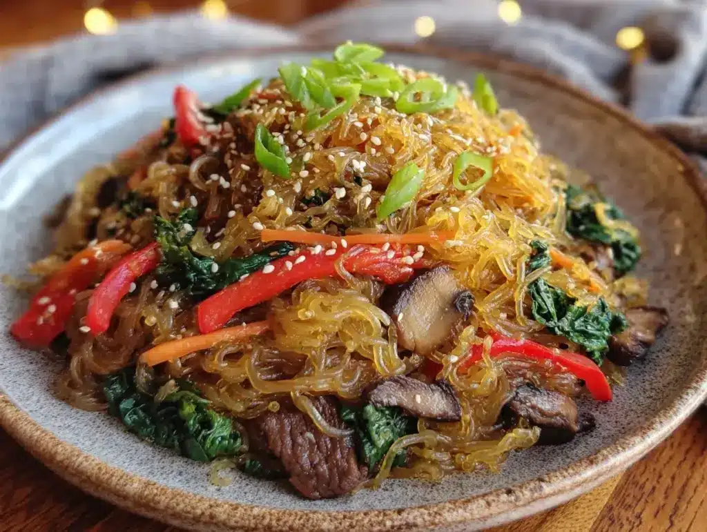 Korean Japchae Recipe - featured image