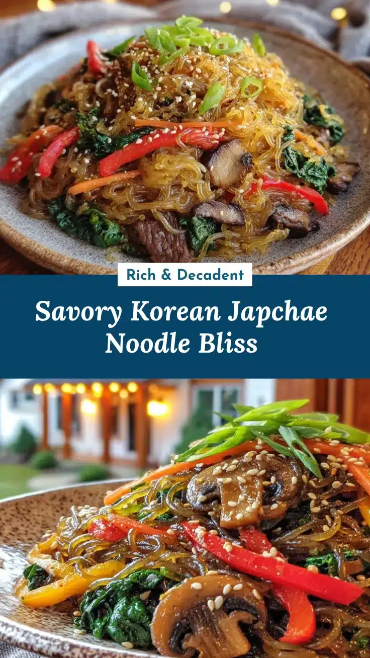 Korean Japchae Recipe recipe