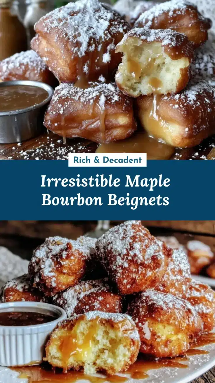 maple bourbon beignets recipe