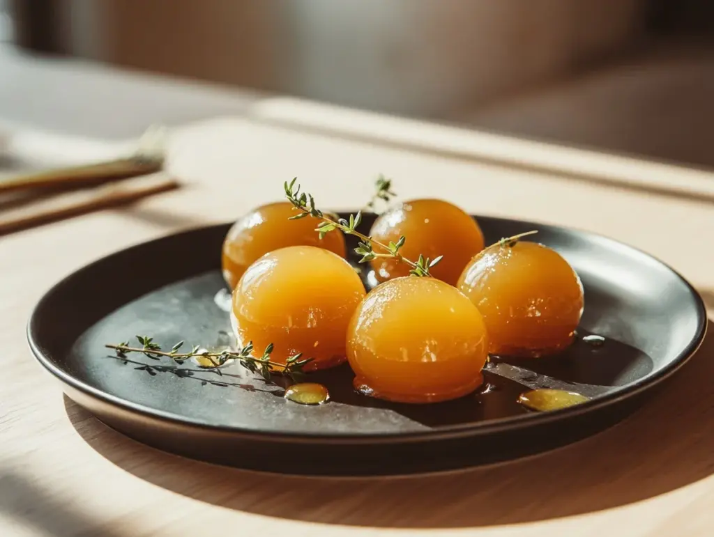 Maple Bourbon Spheres - featured image