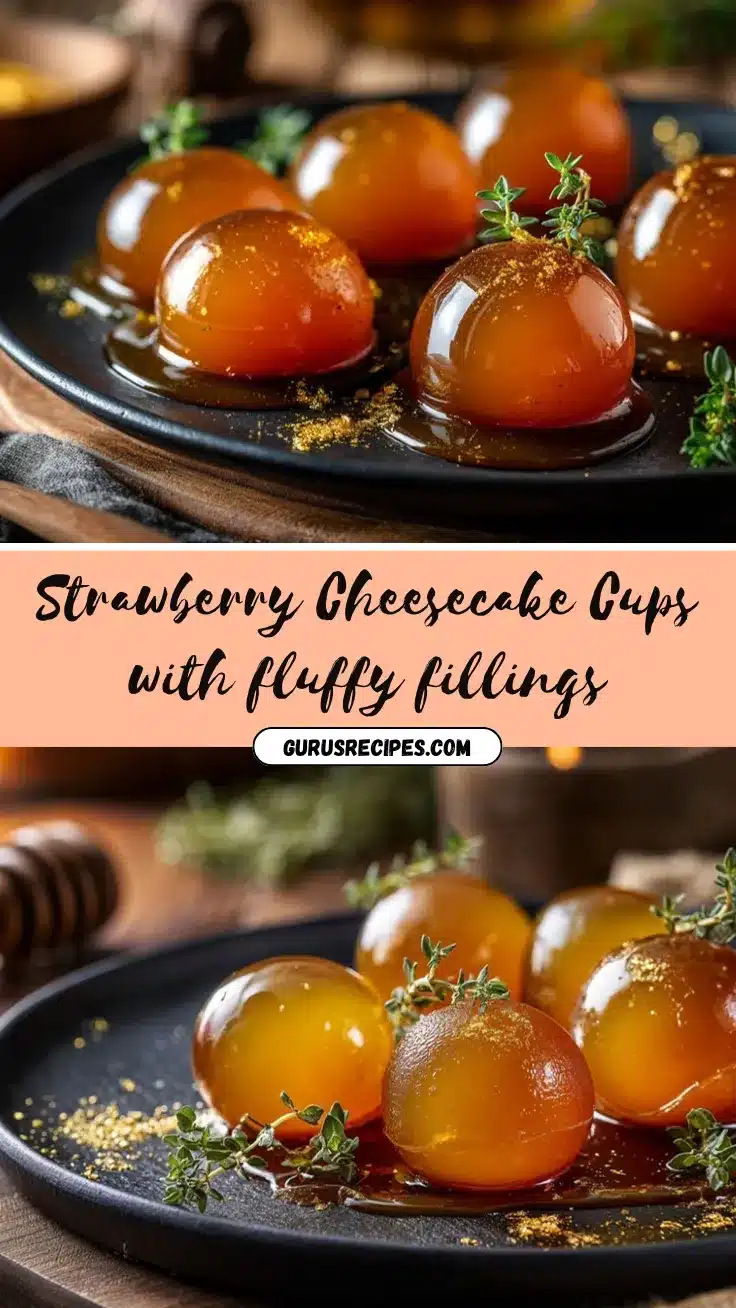 Maple Bourbon Spheres recipe