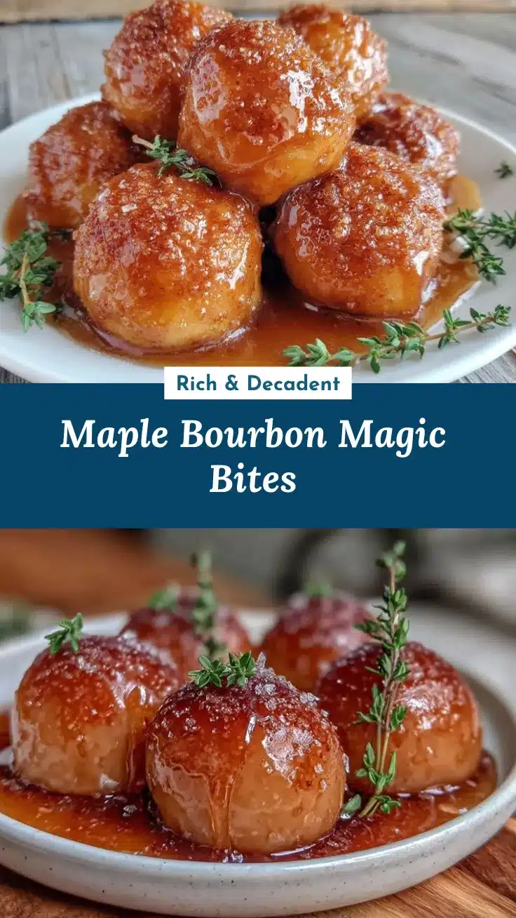 maple bourbon spheres recipe