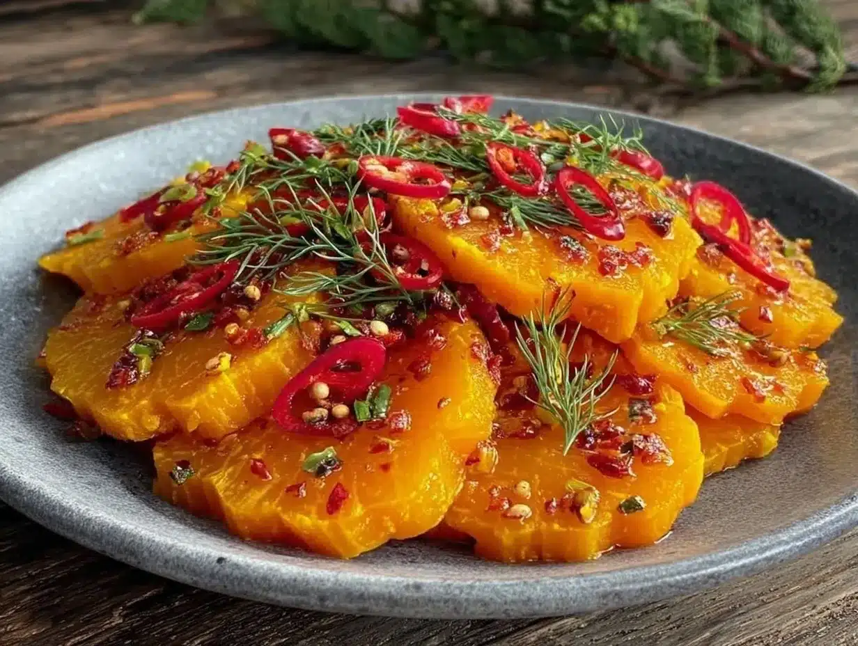 pickled butternut squash preparation steps