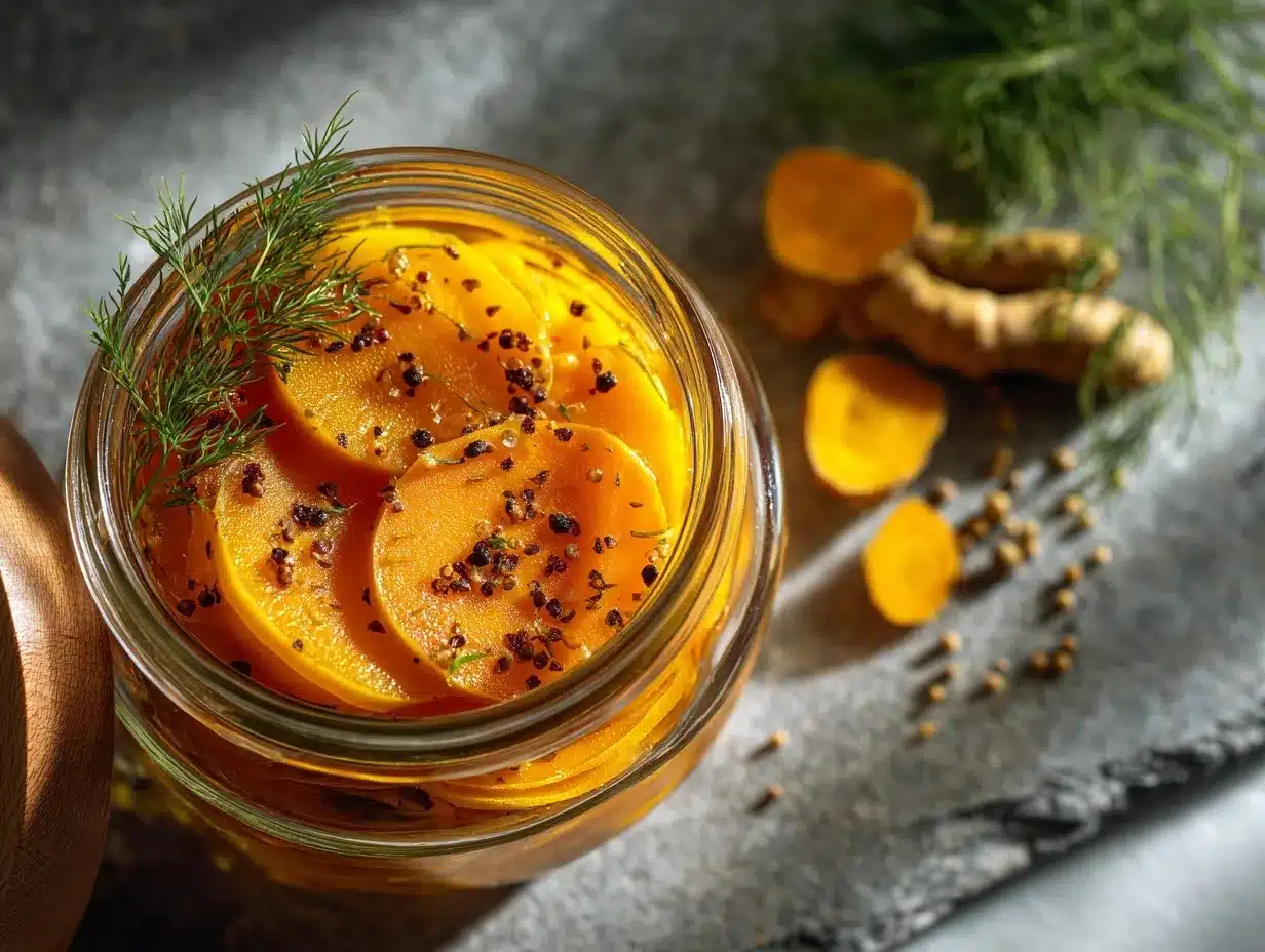 pickled butternut squash preparation steps