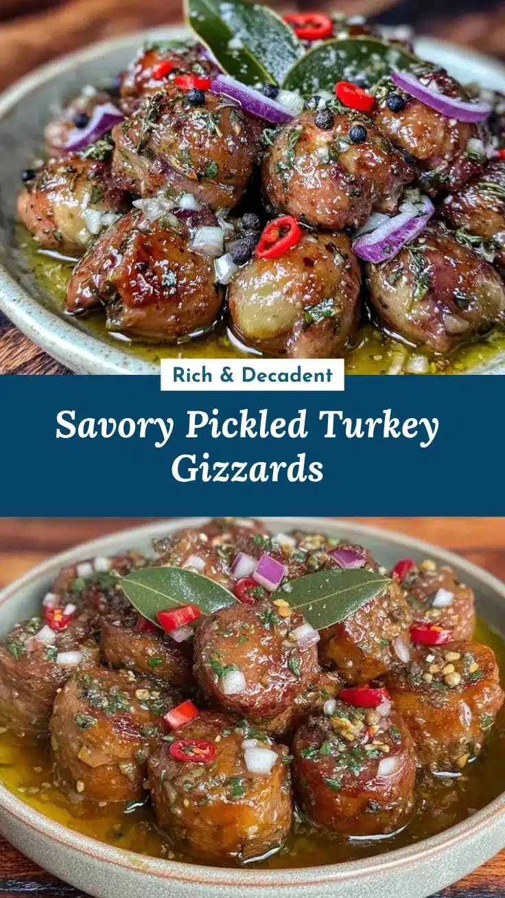 pickled turkey gizzards recipe