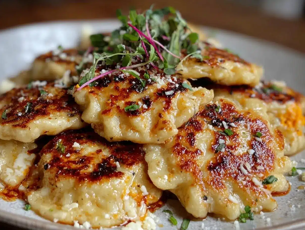 Polish pierogi preparation steps