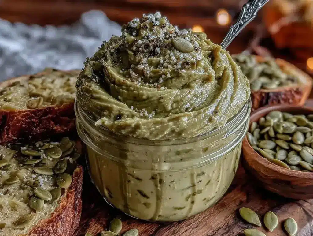 pumpkin seed butter - featured image