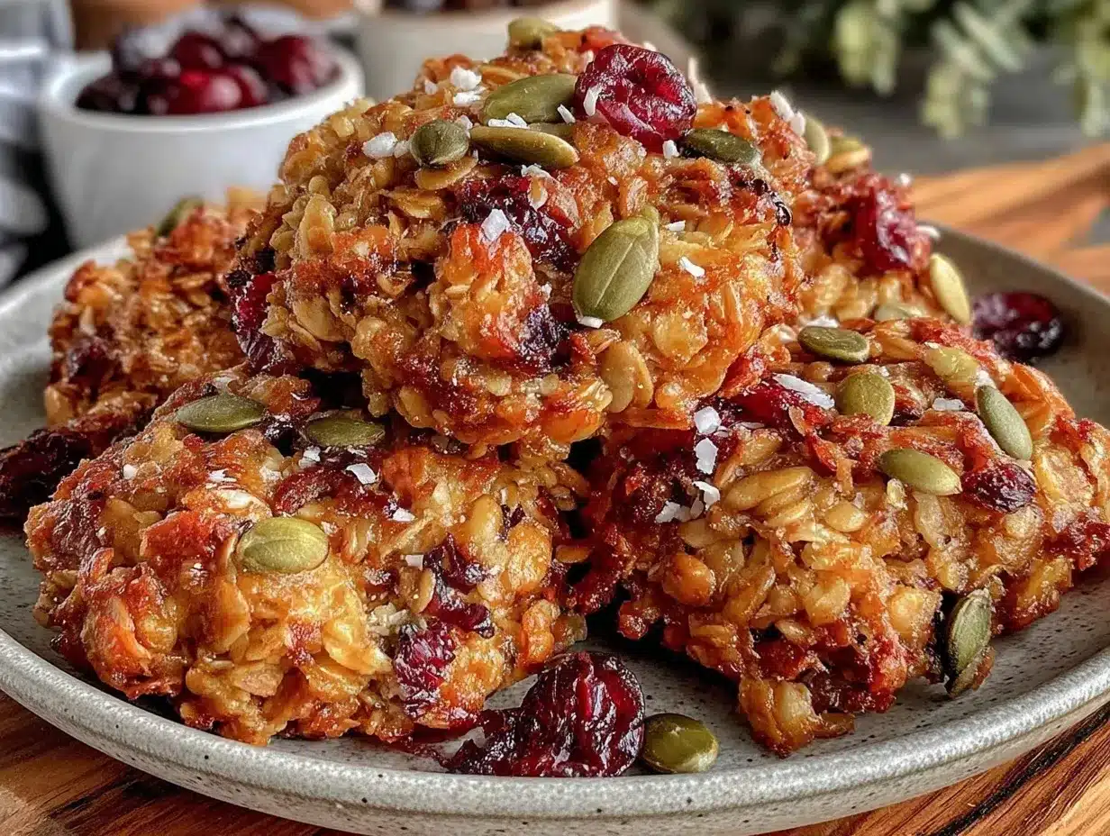 pumpkin seed granola clusters preparation steps