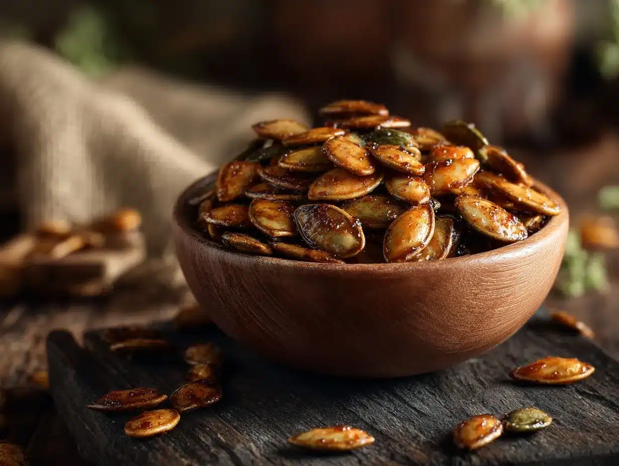 pumpkin seed tamari preparation steps