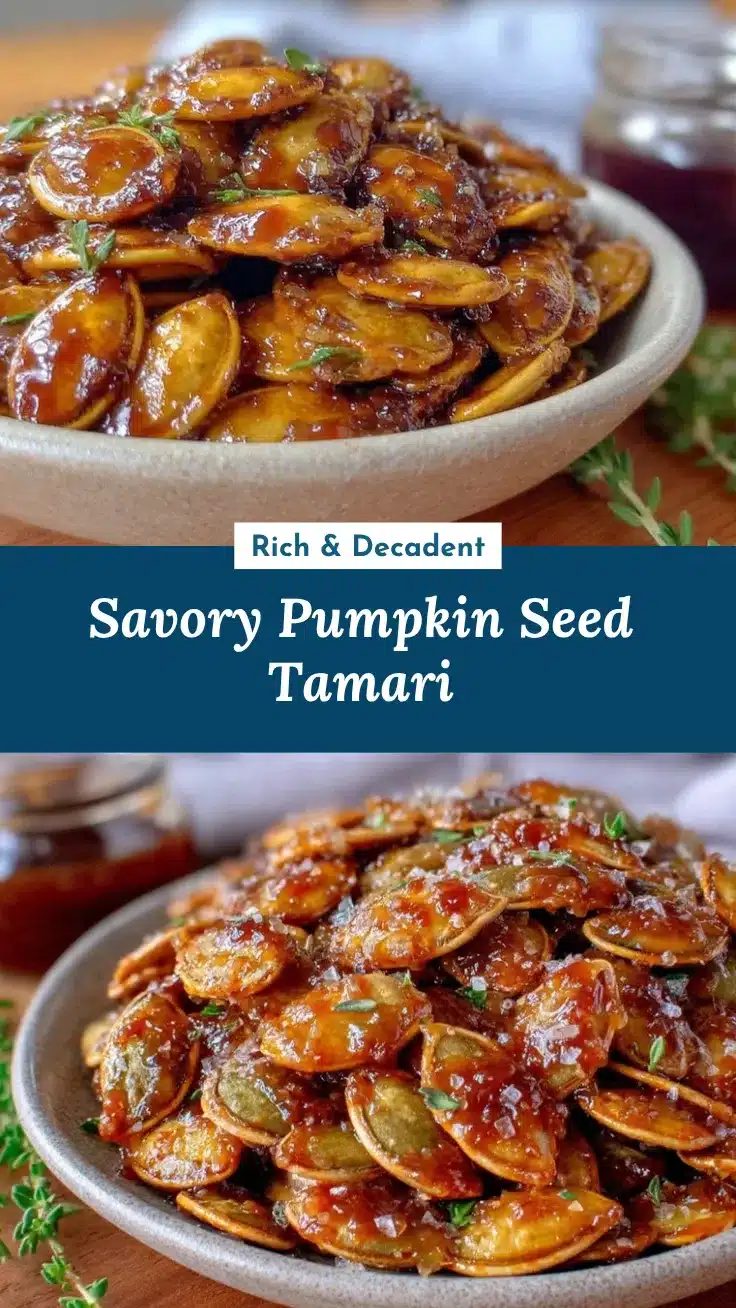 pumpkin seed tamari recipe