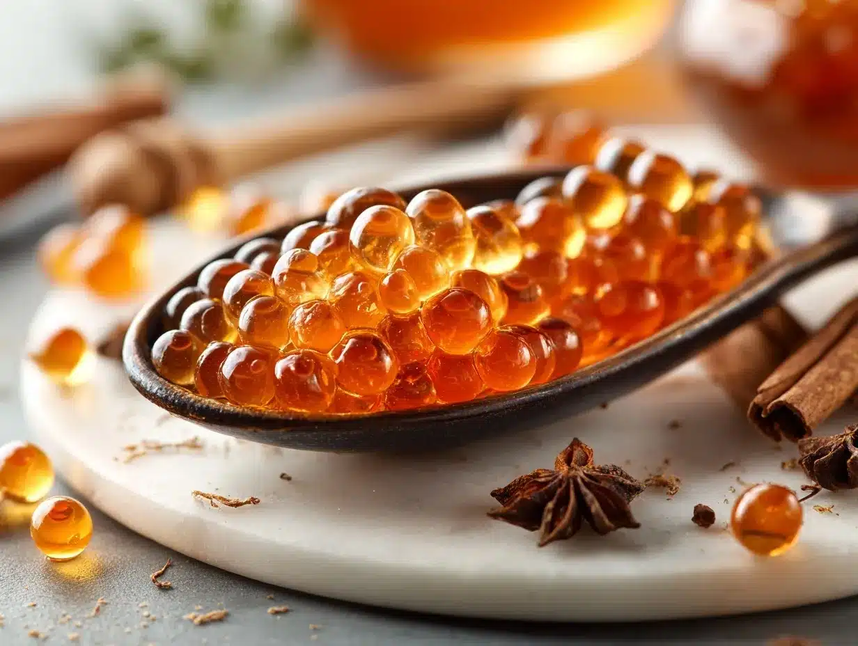 Pumpkin Spice Caviar preparation steps
