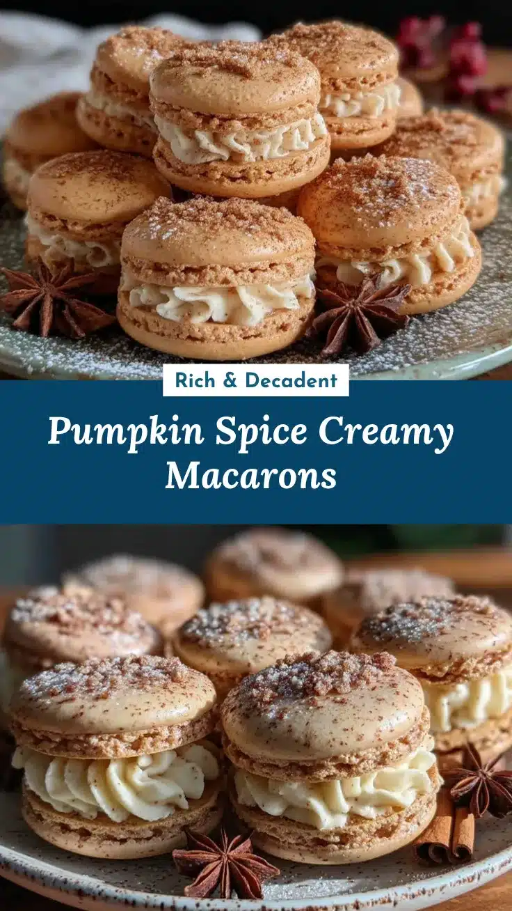 pumpkin spice macarons recipe