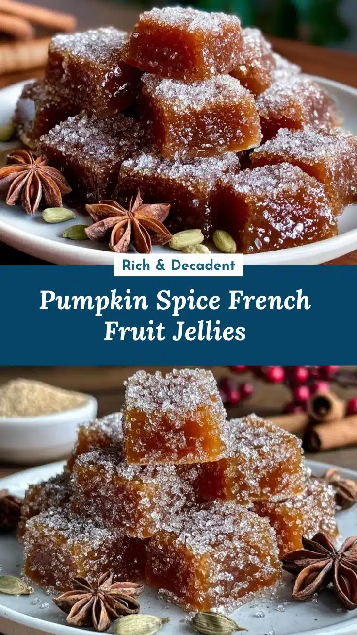 Pumpkin Spice Pâte de Fruit recipe