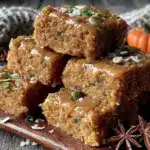 pumpkin spice protein bars - featured image