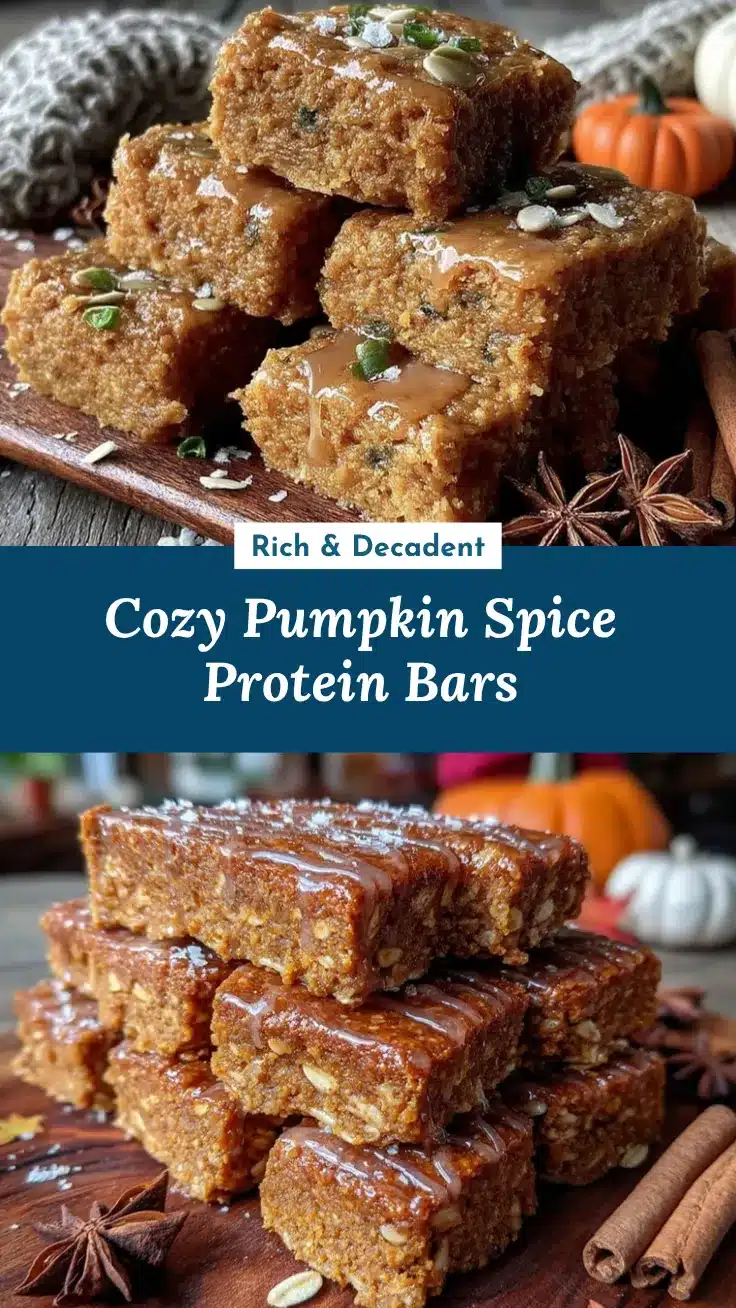 pumpkin spice protein bars recipe