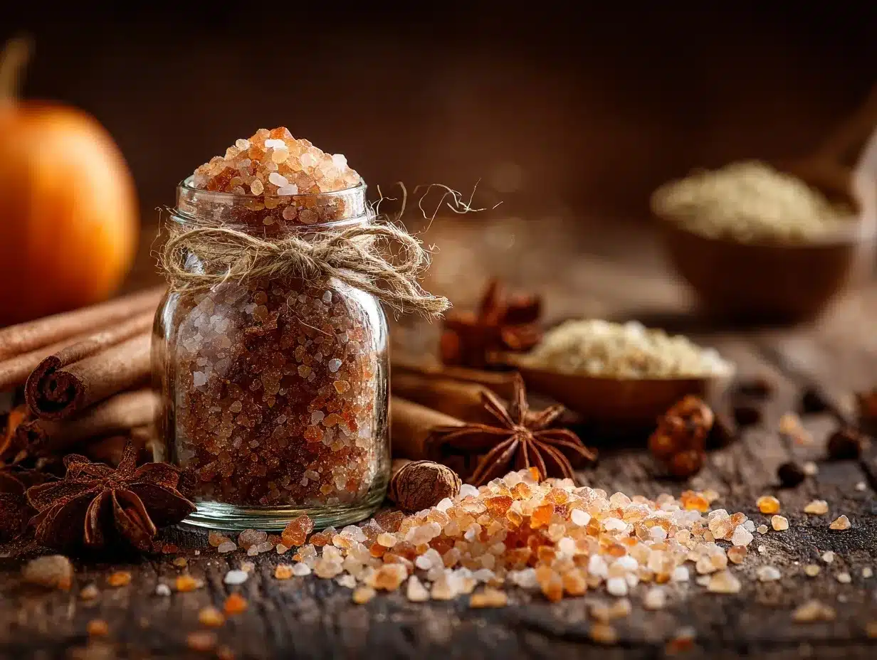 Pumpkin Spice Salt Flakes preparation steps