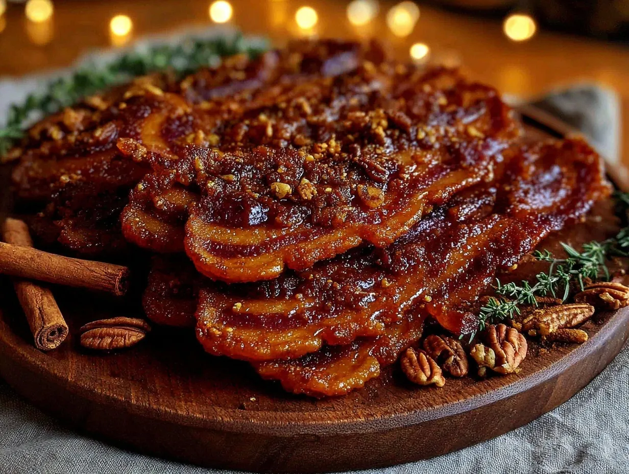 pumpkin spice turkey bacon preparation steps