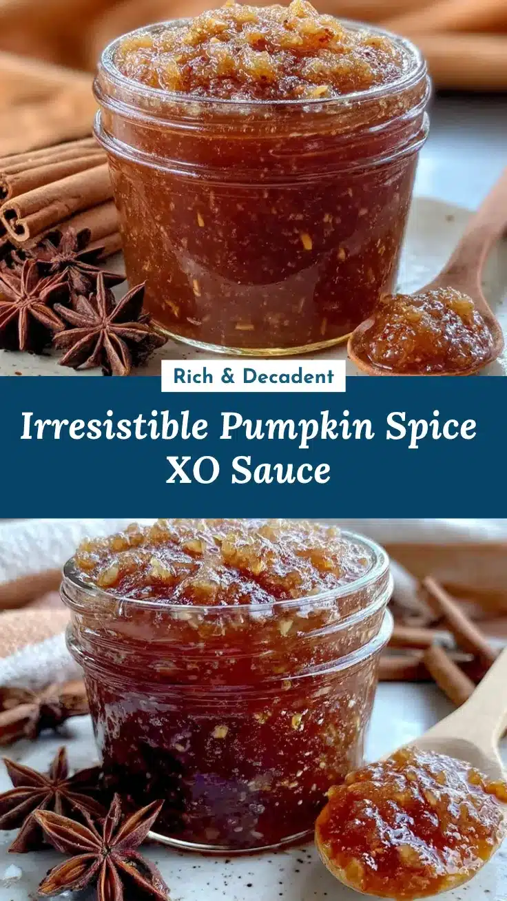 Pumpkin Spice XO Sauce recipe