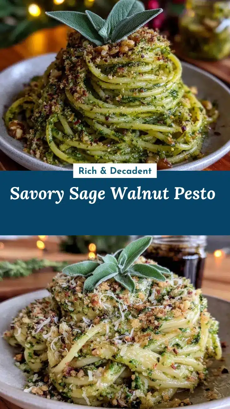 sage walnut pesto recipe