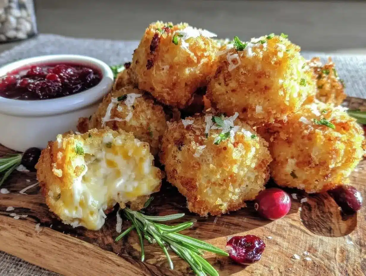 Spanish croquetas with Manchego cheese preparation steps