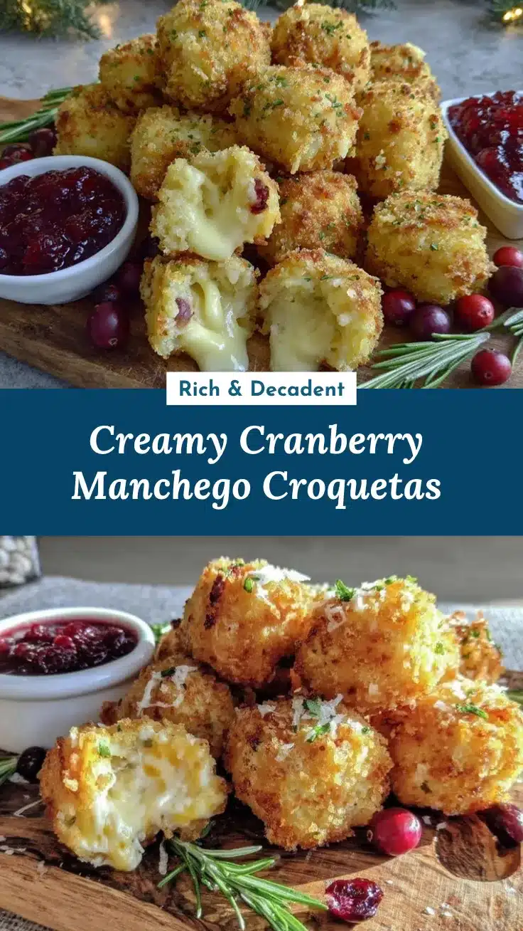 Spanish croquetas with Manchego cheese recipe