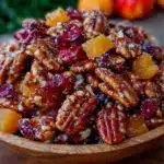 spiced pumpkin trail mix - featured image