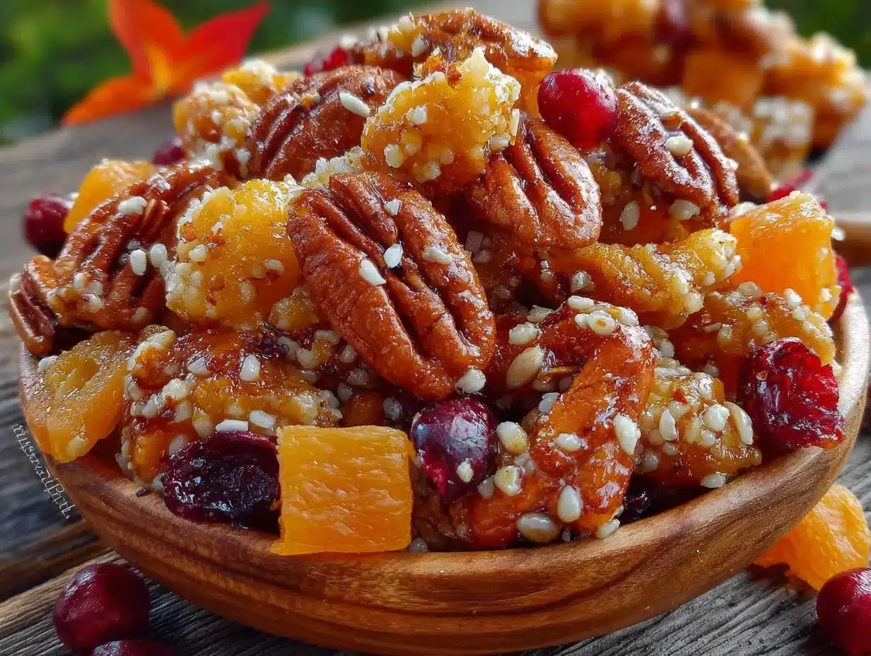 spiced pumpkin trail mix preparation steps