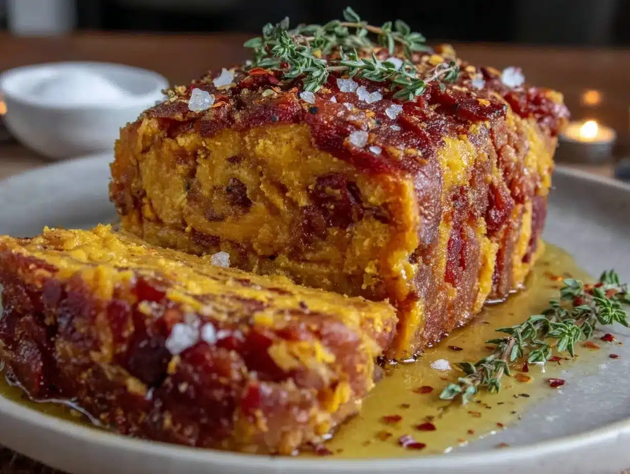 sweet potato and chorizo terrine preparation steps