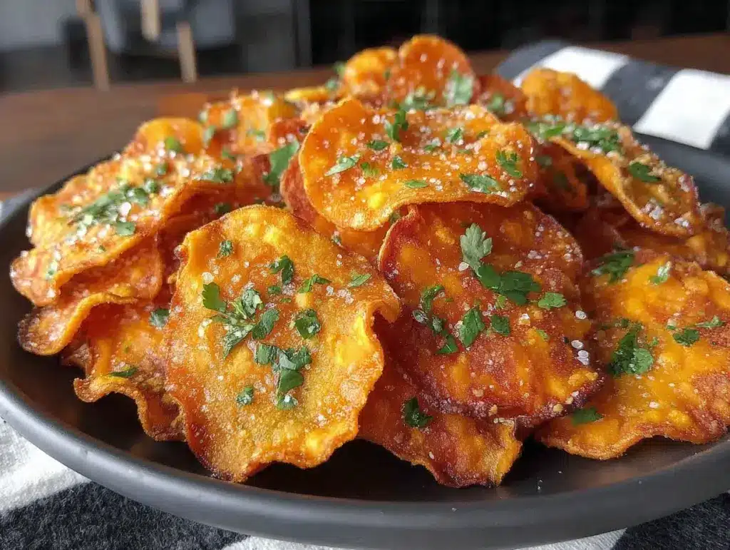 sweet potato chips - featured image