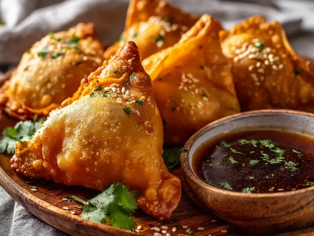 sweet potato samosas - featured image