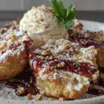 sweet potato tempura ice cream - featured image