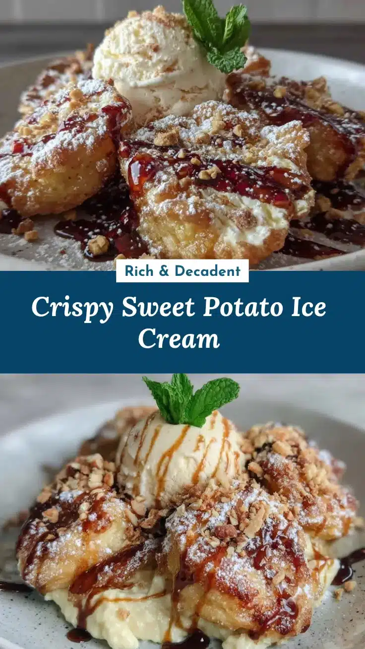sweet potato tempura ice cream recipe